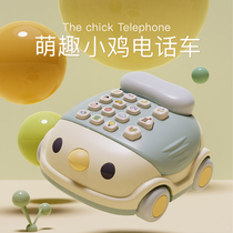 Baby toy simulation telephone landline male baby music multifunctional childrens educational early childhood education Little Girl Toy