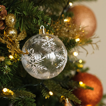 Christmas ornament Creative Pendant Hanging Set Ball Christmas Tree Accessories Accessories Ornaments Home Scene Arrangement