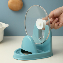 Kitchen pot cover rack spatula storage rack countertop cutting board shelf storage artifact