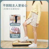 Ices 2021 new in-door shoe cover machine home fully automatic new disposable shoe film machine heat-shrink film stomping on foot