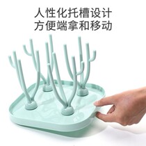 Baby bottle drain rack drying shelf baby bottle filter drying bracket baby bottle box storage box shelf convenient