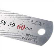 Stainless steel ruler 1 meter steel ruler steel plate ruler 150 300 500 600mm steel ruler