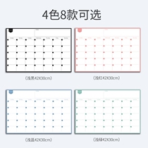 Disciplined Play Card Hanging Wall Plan Table Magnetic Wall Stickup Message Board Erasable for summer vacation Self-discipline Learning to beat the card time tube