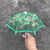 New children Mini Small umbrella toy Decorative Light Drizzle Umbrella Projective Prop Lace Craft Umbrella Embroidered Umbrella