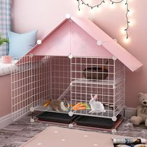Rabbit Cage Interior Special Automatic Clear Dung warm anti-urine oversized free space Rabbit bunny bunny House Large number
