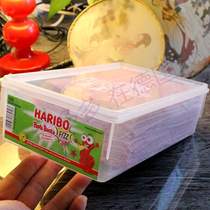 German direct mail Haribo haribao bear candy gummy gummy soft candy strawberry flavor 150 pieces boxed
