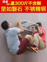 German Space Aluminum Alloy Wall-mounted Microwave Oven Shelving Oven Bracket Home Putting Kitchen Containing Shelving