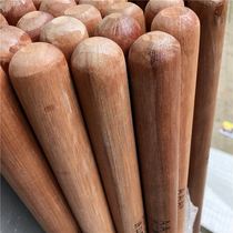 Shovel wooden handle hoe wooden handle round mouth wooden stick shovel handle head integrated solid wood handle imported locust wood handle construction site shovel handle