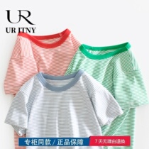 (30% discount area) Brand discount store to clean children in the cotton summer short sleeve T - shirt