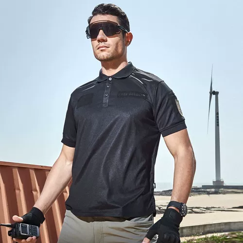 FREE SOLDIER Спортивная рубашка для кемпинга и походов на открытом воздухе с COOLM