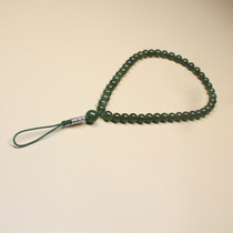 Natural Hetian jasper mobile phone chain short wrist lanyard handmade custom jade pendant pendant female mobile phone pendant