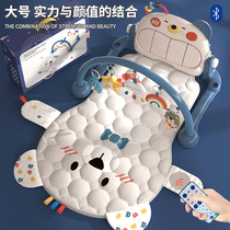 Newborn baby gift 0 - 1 year old full moon supplies all March Yizhi baby toy box piano fitness frame