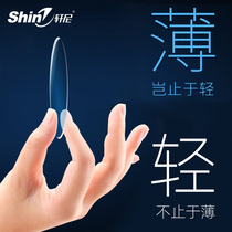 Henni lens 1 74 ultra-thin high myopia astigmatism glasses with anti-blue color change double aspheric lens