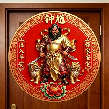吴道子 钟馗図》 中堂掛軸 鑑賞用 宣紙装裱／魔除け・開運飾り 吴道子钟馗中堂画-吴道子钟馗中堂画促销价格、吴道子钟馗中堂画品牌- 淘宝