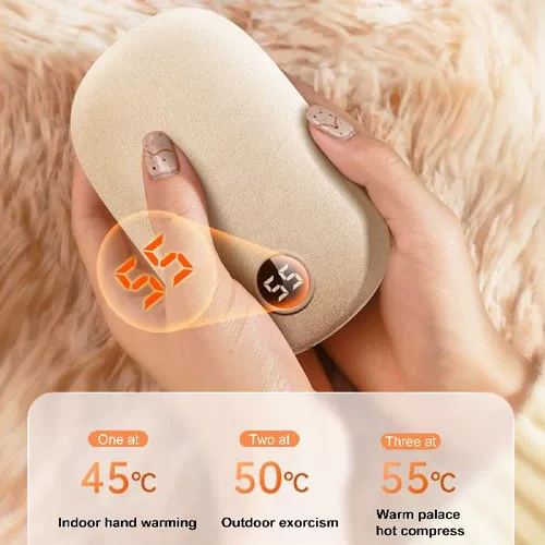 Маленькая грелка для ног Power Bank 6000/10000 мАч портативная плюшевая