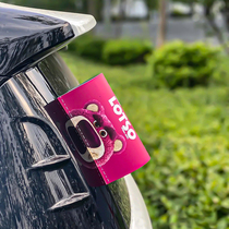 Car Wash Label Trim with Strawberry Bear Water Wash Label Stickler High Car Stickup Net Red Lego Motorcycle Stickers