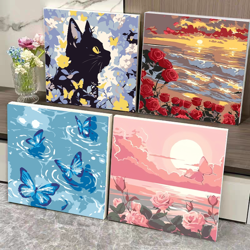 diy数字油画猫猫精选和diy数字油画猫猫品牌价格与图片-淘宝商品网