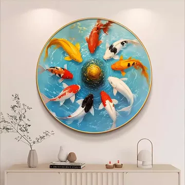 玄关挂画锦鲤招财-玄关挂画锦鲤招财促销价格、玄关挂画锦鲤招财品牌- 淘宝
