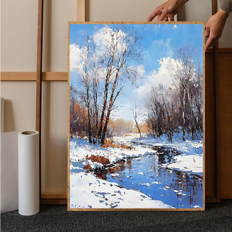 雪景数字油画-雪景数字油画促销价格、雪景数字油画品牌- 淘宝