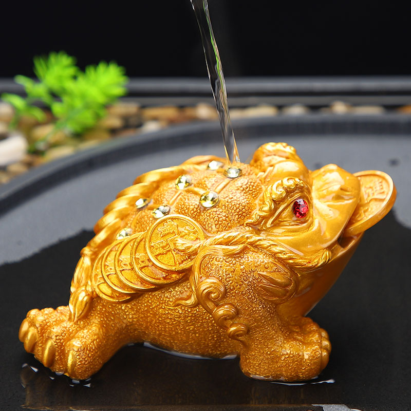 銅製 金蟾 招財進宝 開運 風水 招財 置物 工芸品 装飾品 金蟾招财进宝-金蟾招财进宝促销价格、金蟾招财进宝品牌- 淘宝