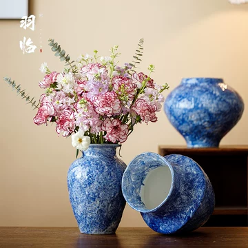 契阔天青釉陶瓷花瓶-契阔天青釉陶瓷花瓶促销价格、契阔天青釉陶瓷花瓶