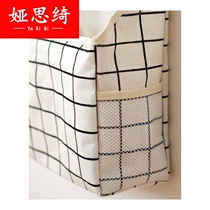 Dirty clothes multifunctional fabric large hanging bag items wall-mounted storage bag hanging wall bathroom hanging bag