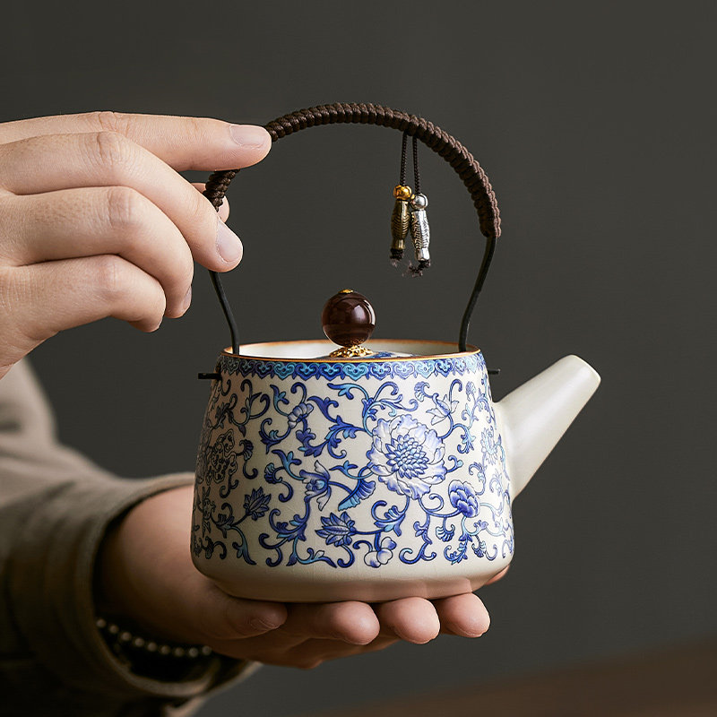 青花缠枝莲茶壶-青花缠枝莲茶壶促销价格、青花缠枝莲茶壶品牌- 淘宝