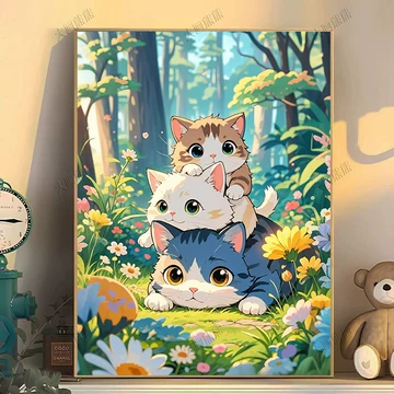 diy油画猫-diy油画猫促销价格、diy油画猫品牌- 淘宝