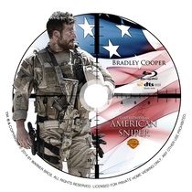 American Sniper Dolby AC-3 5 1 Channel Surround HD Blockbuster War Movie D9 Disc DVD