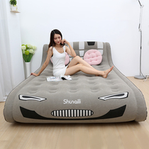  Cartoon inflatable bed Household single double air cushion bed thickened and raised air cushion bed simple folding outdoor convenient air cushion