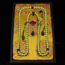 Antique Collection Precious Luminous Jewel with lacquer box 108 beads rosary pendant necklace Wenplay jewelry