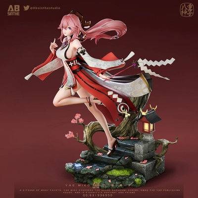 taobao agent [Booking] ABSINTHE YAE MIKO Eight Gods Model