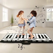 Childrens feet on piano music blanket baby pedal electronic piano non-slip baby puzzle dance carpet for boys and girls gifts