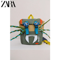 ZARA new childrens bag baby collage double shoulder backpack bag 1529930030