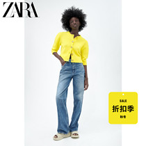 ZARA Discount Season] French Sleeve Sweater Knit Jacket 02488107520