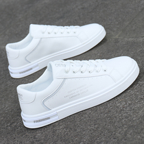 European station mens shoes 2021 autumn small white shoes mens Korean version of the trend sports casual shoes students Joker soft bottom shoes