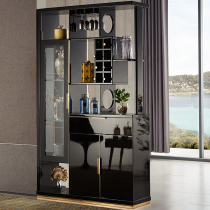 Light luxury entrance cabinet decoration living room partition cabinet wine cabinet double-sided shoe cabinet screen cabinet storage cabinet post-modern hall cabinet