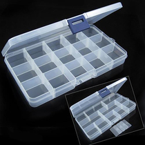 Board game card storage box transparent plastic card box Chess Box Storage Mini Portable