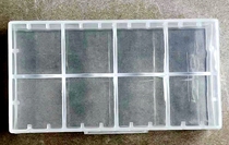  Crown Lele18650 CR123 14500 10440 Lithium universal battery box protection box