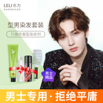 Leli mens special hair dye cream fashion color yourself at home male plant pure 2021 new color
