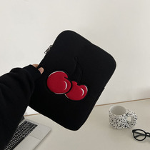 Korea ins cute cherry laptop bag tablet 11 inch protective cover Apple 13 inch inner bag storage