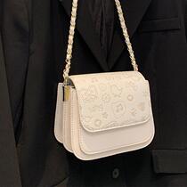 Advanced feel bag female 2021 new autumn and winter fashion chain crossbody small square bag Joker pop pop pop shoulder bag