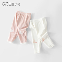 Bali Piggy Girl Girl Beats Bottom Pants 2022 Spring Autumn New Baby Foreign Air Out Pants Boy Cute Spring Dress