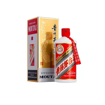 貴州茅台酒 500ml 白酒 43度500ml贵州茅台酒酱香型白酒飞天茅台【价格图片品牌报价
