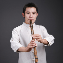 Zhan Wenbing refined Zizhuxiao eight holes Xiao Liukongxiao three festivals Xiao Dongxiao musical instrument beginner adult self-study