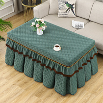 The new fire table cover stove is rectangular coffee table tablecloth winter electric heating table mahjong machine electric stove cover
