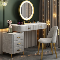 Dressing table 2021 new master bedroom modern simple Net red ins Wind storage cabinet integrated light luxury makeup table