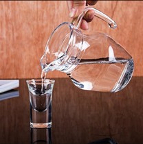 Jug pot one catty padded glass jug bottle 500 ml wine dispenser small red wine sobering wine sobering wine