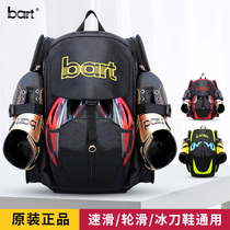 bart speed skating shoes Professional backpack Roller skates shoulder bag Speed skating knife shoes skate shoes backpack