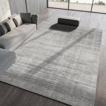 Minimalist ins wind carpet Living room light luxury high-end sofa coffee table blanket Nordic modern gray bedroom floor mat Summer
